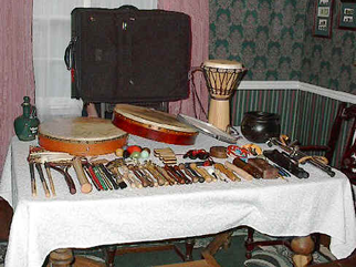 Brenda's drum kit (photo)